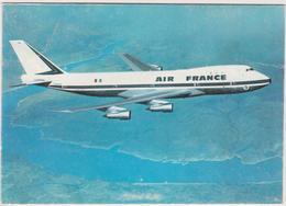 Boeing 747 - Cpm / Air France. - 1946-....: Modern Tijdperk