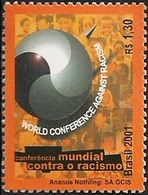 BRAZIL #2809 -    WORLD CONFERENCE AGAINST RACISM   -  2001 - Ungebraucht