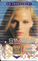 CARTE°-PUBLIC-50U-F1235A.972-OB22-08/02-N° Maigre-SIMONE-2--UTILISEE-TBE - 2002