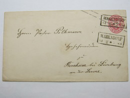 WARENDORF    , Klarer Stempel Auf Beleg - Postal  Stationery