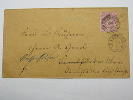 GRAEFENTHAL     , Klarer Stempel Auf Beleg - Covers & Documents