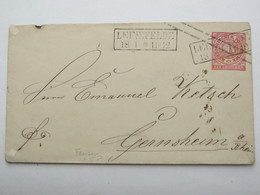 LEINEFELDE   , Klarer Stempel Auf Beleg - Postal  Stationery