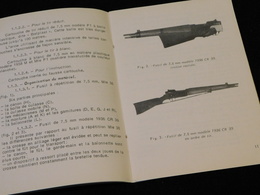 MANUEL FUSILS MAS 36 + MAS 36 CR.39 + MAS 36-51 -- Daté 1978 - Armas De Colección