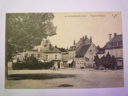 GP 2019 - 97  LA GUERCHE  (Cher)  :  Place Du Marché   XXX - La Guerche Sur L'Aubois