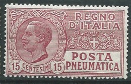 Italie  - Poste Pneumatique - Yvert N° 2 **  - Bce 15608 - Correo Neumático