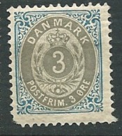 Danemark  - Yvert N°22  A *  Dent. 12//1/2 ( Dent Courte Ds Un Angle )   - Bce 15612 - Unused Stamps