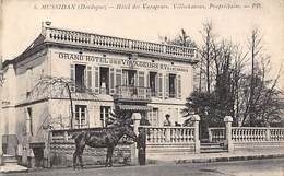 Mussidan         24        Grand Hôtel Des Voyageurs. Villechanoux Propriétaire   2        (voir Scan) - Mussidan