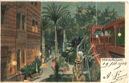 CPA LE CAIRE  (EGYPTE)  HÔTEL DU NIL - El Cairo
