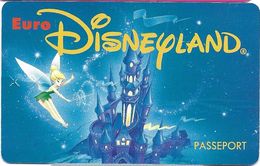 PASSEPORT DISNEY EURO DISNEYLAND PASSEPORT FÉE CLOCHETTE - Passeports Disney