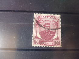 MALAISIE JOHORE  YVERT N°116 - Johore