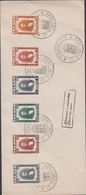 1944. SIGURDSSON FDC TINGVELLIR 17. JUNI 1944.  (Michel 231-236) - JF310233 - Briefe U. Dokumente