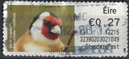 Irlande Vignette Oblitérée Bird Oiseau Chardonneret élégant Carduelis Carduelis SU - Affrancature Meccaniche/Frama
