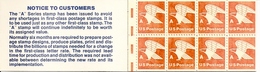 UNITED STATES (USA), 1978, Booklet 133, A-booklet, Vertical Registermarks - 2. 1941-80