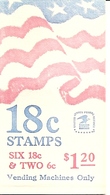 UNITED STATES (USA), 1981, Booklet 138, Flags-booklet, $ 3.60, Mi 100 - 2. 1941-80
