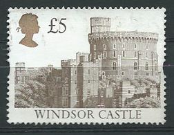 GROSSBRITANNIEN GRANDE BRETAGNE GB 1995 CASTLES WINDSOR, ENGLAND £5.00 USED NOT CANCEL SG 1614 MI 1399 II YT 1618 - Service