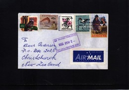 Australia 1998 Interesting Airmail Letter - Brieven En Documenten