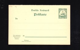 !! MARSHALL Colonie Allemande Entier Postal CARTE POSTALE Avec Sa CARTE REPONSE 5 Pf Vert  Neuve TTB  3 Scan - Marshalleilanden