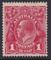 Australia 1914 George V Wmk W.5  P.14.25x14 SG 21c Mint Hinged - Ungebraucht