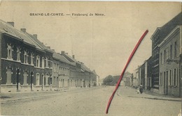 Braine-le-Comte :  Faubourg De Mons  (  Ecrit 1924 Avec Timbre ) - Braine-le-Comte