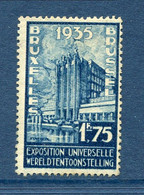 ⭐ Belgique - YT N° 389 ** - Neuf Sans Charnière - 1934 ⭐ - Ungebraucht