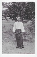 A Typical Burmese Girl - Myanmar (Burma)