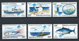 Wallis Et Futuna N°226/31* (MH) 1979 - Marquage Des Bonites - Unused Stamps