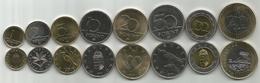 Hungary 2007 - 2018.  Complete Coin Set 1 - 2 - 5 - 10 - 20 - 50 - 100 - 200 Forint  High Grade - Hongrie