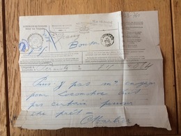 Belgium - Belgie - Belgique 1897, Telegram Telegramme Boussu St. Gislain - Télégrammes