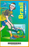 BRAZIL #2805  -  ROLAND GARROS  -  GUGA -  2001 - Unused Stamps