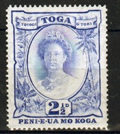 Tonga 1942 Single 2½d Stamp From The Definitive Set. - Tonga (...-1970)