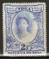 Tonga 1942 Single 2½d Stamp From The Definitive Set. - Tonga (...-1970)