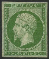 * N°12 5c Vert - TB - 1853-1860 Napoléon III