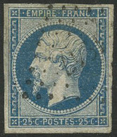 Oblit. N°15 25c Bleu - TB - 1853-1860 Napoleon III