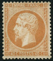 * N°23 40c Orange - TB - 1862 Napoleone III