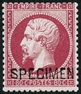 ** N°24d 80c Rose - TB - 1862 Napoleon III