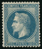 * N°29B 20c Bleu, Type II - TB - 1863-1870 Napoléon III Lauré