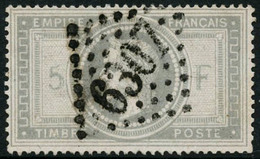 Oblit. N°33 5F Empire - TB - 1863-1870 Napoléon III Lauré