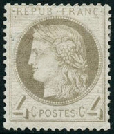 * N°52 4c Gris - TB - 1871-1875 Ceres