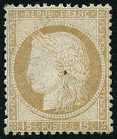 * N°55 15c Bistre - TB - 1871-1875 Cérès