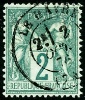 Oblit. N°61/72 - TB - 1876-1878 Sage (Type I)