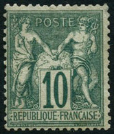 * N°65 10c Vert - TB - 1876-1878 Sage (Type I)