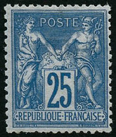 * N°79 25c Bleu - TB - 1876-1898 Sage (Type II)