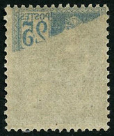 ** N°118 25c Bleu, Recto-verso - TB - Other & Unclassified