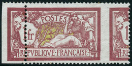 ** N°121 1F Merson, Variéré De Piquage - TB - Autres & Non Classés