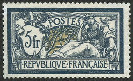 ** N°123a 5F Bleu Et Olive - TB - Altri & Non Classificati