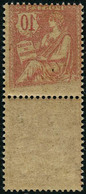** N°124 + 124B 10c Rose, Paire Dont 1ex Recto-verso - TB - Other & Unclassified