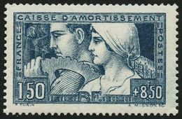 ** N°252 1F50 + 8F50 Bleu - TB - Altri & Non Classificati