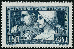 ** N°252c 1F50 + 8F50 Bleu-vert, Type I - TB - Other & Unclassified