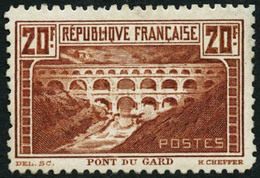 ** N°262B 20F Pont Du Gard, Dent 11 - TB - Other & Unclassified