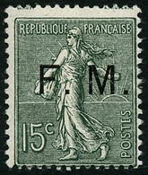 ** N°3 15c Vert-olive - TB - Military Postage Stamps